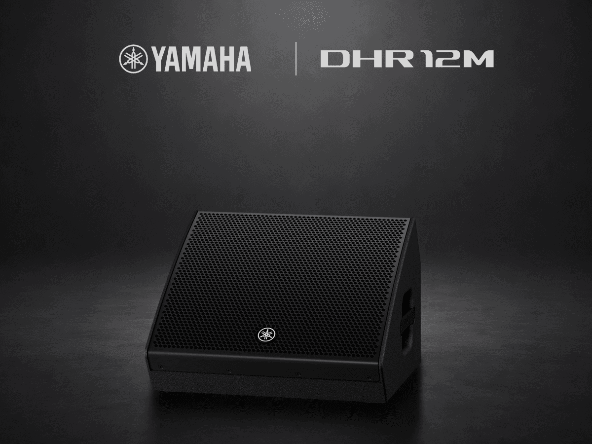 Bafle monitor de piso activo Yamaha DHR12M